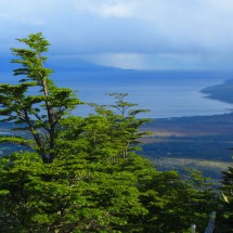 Strait of Magelln seen from Monte San Felipe